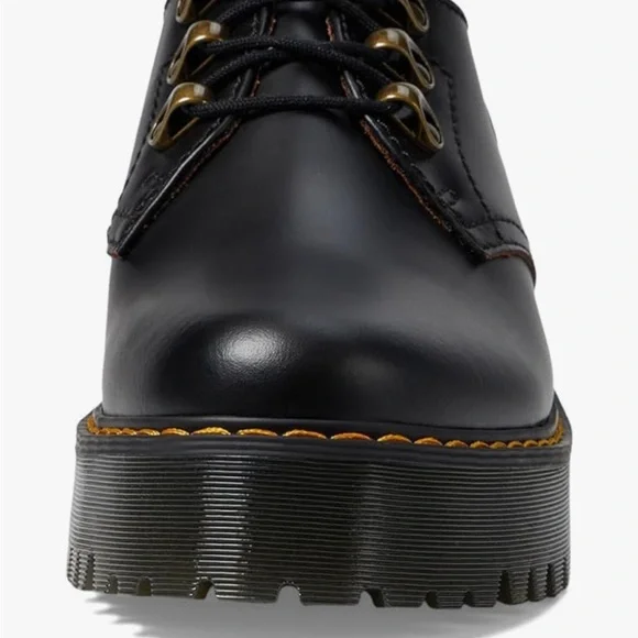 Dr. Martens Leona Smooth Leather Lo Platform Women’s Size 6 - Picture 16 of 16